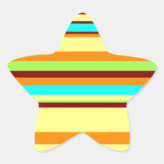 Adesivo Estrela Padrão de distribuição de designer personalizado c
