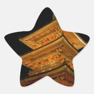 Adesivo Estrela Pagoda Japão - Quioto