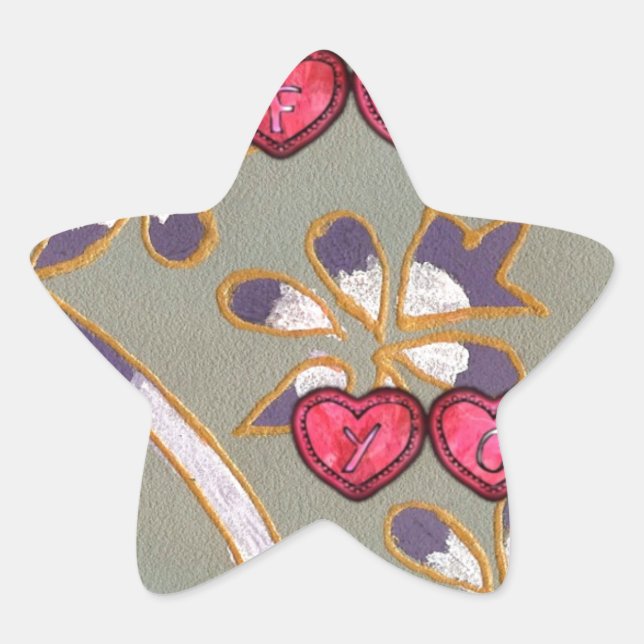 Adesivo Estrela Para você, jpg. (Frente)