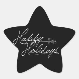 Adesivo Estrela Passageiros de Natal Felizes