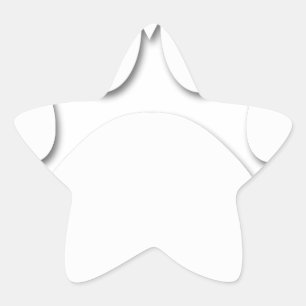 Adesivo Estrela Pata De Cachorro E Forma De Coração Cortados De