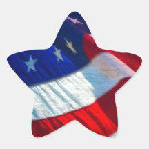 Patriótica American Flag Sticker