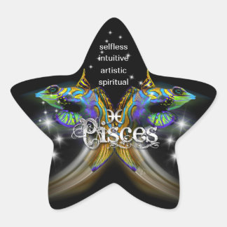 Adesivo Estrela Peixes
