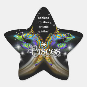 Adesivo Estrela Peixes