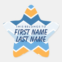 Personalizado Pertence Ao Star Sticker