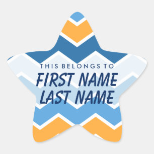 Adesivo Estrela Personalizado Pertence Ao Star Sticker
