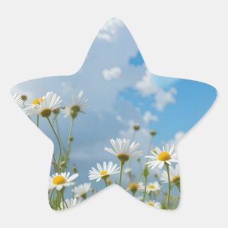 Adesivo Estrela Pétalas Beijadas pelo Sol