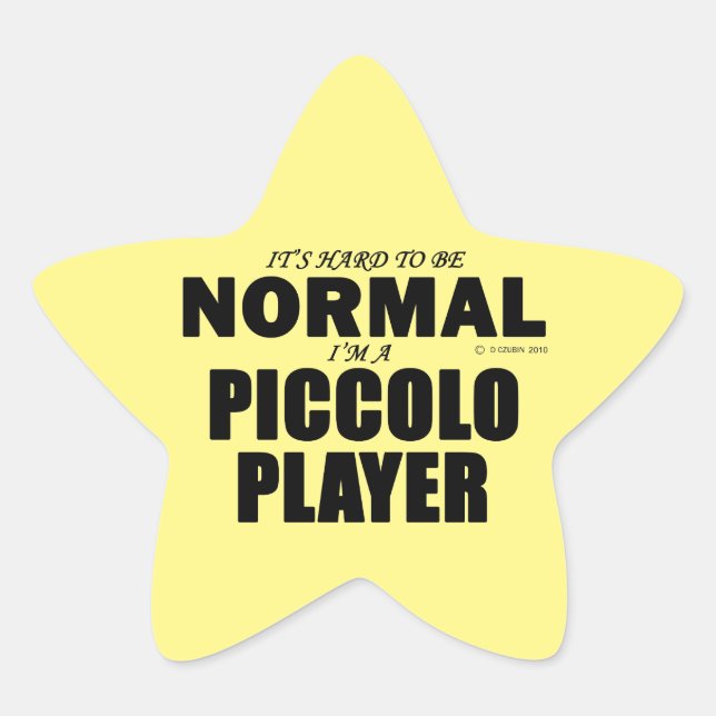 Adesivo Estrela Piccolo Player Star Stick (Frente)