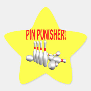 Adesivo Estrela Pin Punisher