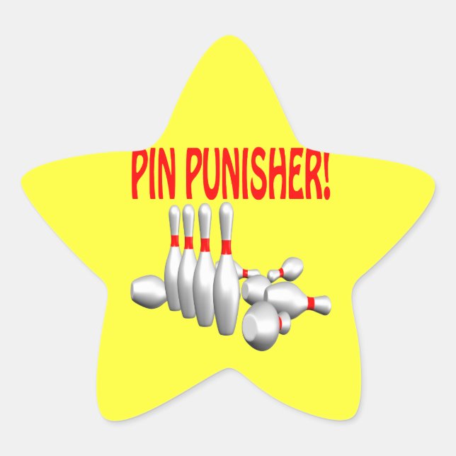 Adesivo Estrela Pin Punisher (Frente)