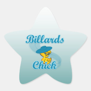 Adesivo Estrela Pintinho Billiards nº 3