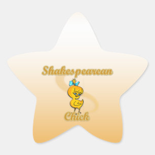 Adesivo Estrela Pintinho Shakespearean