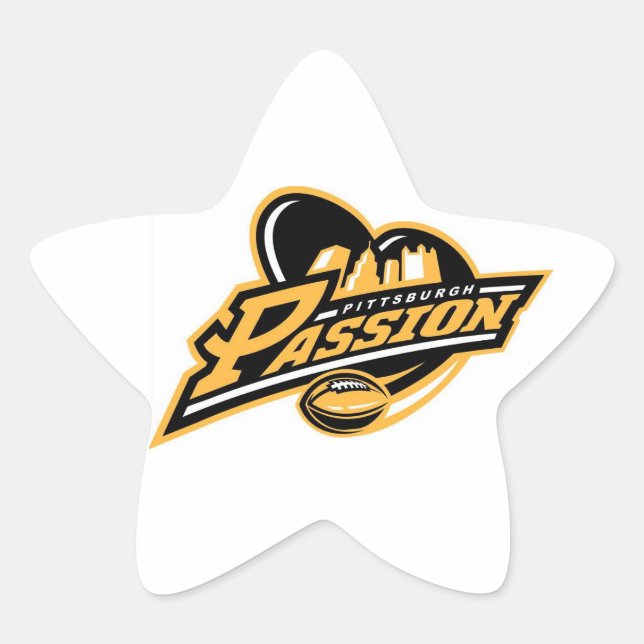 Adesivo Estrela Pittsburgh Passion Sticker (Frente)