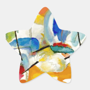 Adesivo Estrela PixDezines Kandinsky 1913 Batalha Naval Improv 31