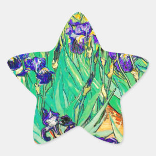 Adesivo Estrela PixDezines van gogh íris/st. remy