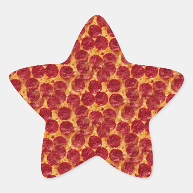 Adesivo Estrela pizza pizza (Frente)
