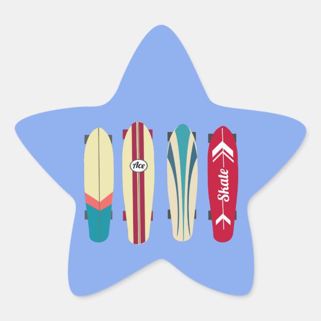 Adesivo Estrela Placas técnicas Vintage (Frente)