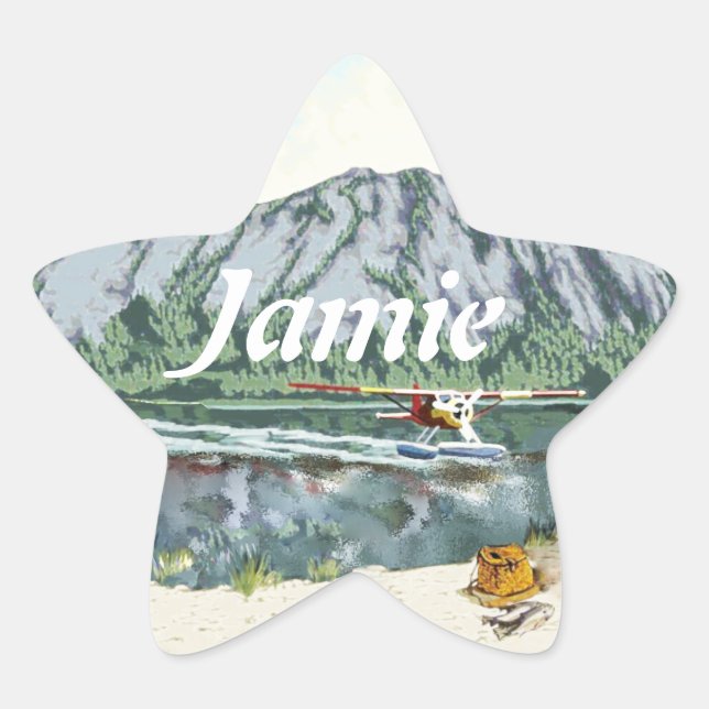 Adesivo Estrela Plano de Pessoas Personalizado do Bush no Estrelas (Frente)