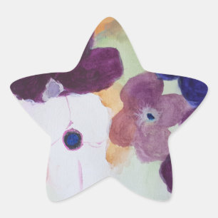 Adesivo Estrela Primavera Anemonas