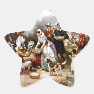 Adesivo Estrela primeira ação de agradecimento