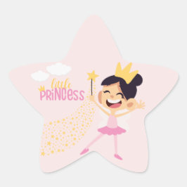 Adesivo Estrela Princesa das Estrelas, Desejos Mágicos