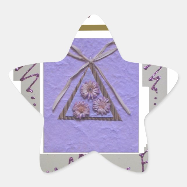 Adesivo Estrela Professor, você me ensina a esperar pela melhor ar (Frente)