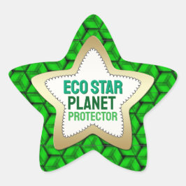 Adesivo Estrela Protetor Planet Eco Star Sticker