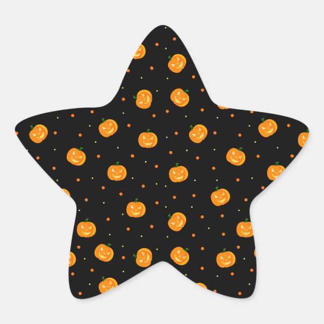 Adesivo Estrela Pumpkin Rain Stickers (Frente)