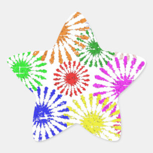 Adesivo Estrela Quebra da Flor Distante