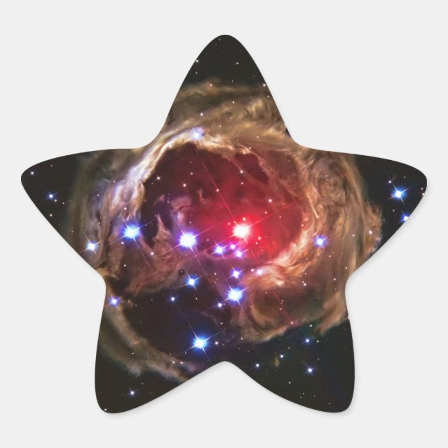 Adesivo Estrela Red Supergiant Star V838 Monocerotis (Frente)