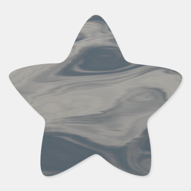Adesivo Estrela Reflexões sobre a Água (Frente)