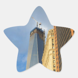 Adesivo Estrela Reflexos de arranha-céus de Nova York