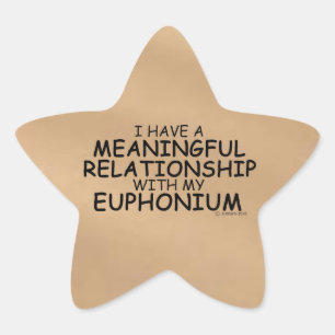 Adesivo Estrela Relação Significativa Euphonium Star Sticker