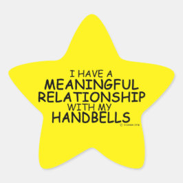 Adesivo Estrela Relacionamento Significativo Handbells Star Sticke
