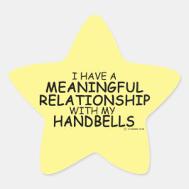 Adesivo Estrela Relacionamento Significativo Handbells Star Sticke