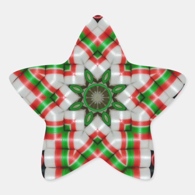 Adesivo Estrela Ribbon Candy Quilt Star Dez 2012 (Frente)