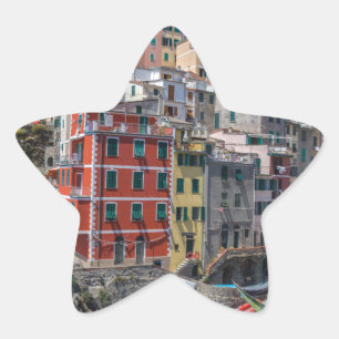 Adesivo Estrela Riomaggiore Cinque Terre Liguria Itália