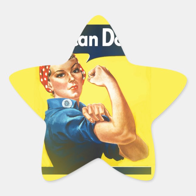 Adesivo Estrela rosie (Frente)