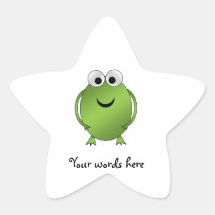 Adesivo Estrela Sapo verde