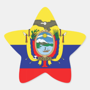 Adesivo Estrela Sinalizador equatoriano