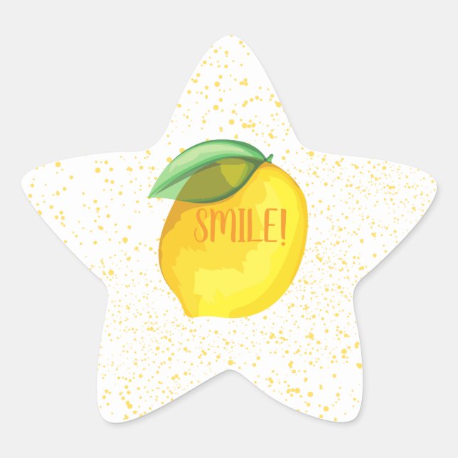 Adesivo Estrela Smile (Frente)