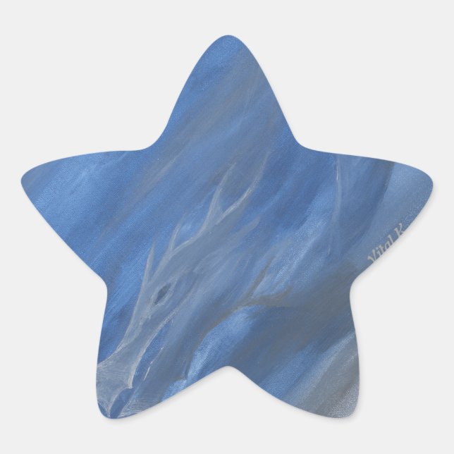 Adesivo Estrela Smokey Dragon (Frente)