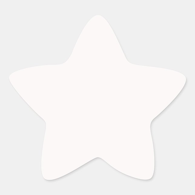 Adesivo Estrela Snow Background (Frente)