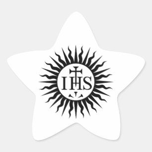 Adesivo Estrela Sociedade de Jesus (Jesuítas)
