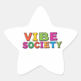 Adesivo Estrela Sociedade Vibe