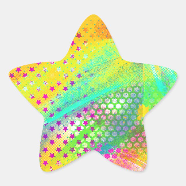 Adesivo Estrela Sonhos Elétricos (Frente)