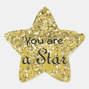 Adesivo Estrela Sparkly Hope Star