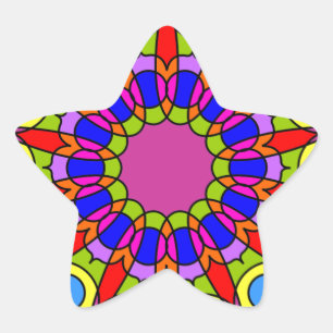 Adesivo Estrela Starburst