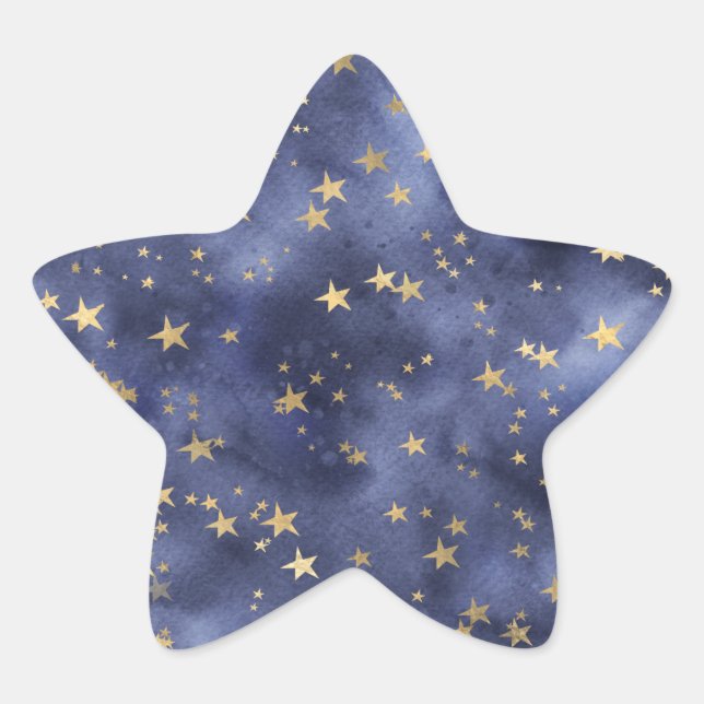 Adesivo Estrela Starry Night (Frente)