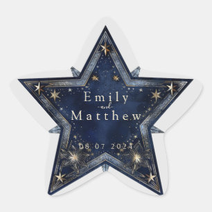 Adesivo Estrela Starry Night Romance Wedding